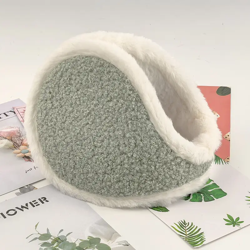 Women Winter Warm Ear Muffs Korean Style Plush Thick Warm Ear Protection - Image 6
