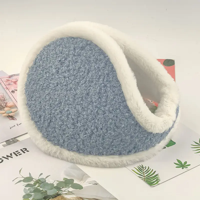 Women Winter Warm Ear Muffs Korean Style Plush Thick Warm Ear Protection - Image 8