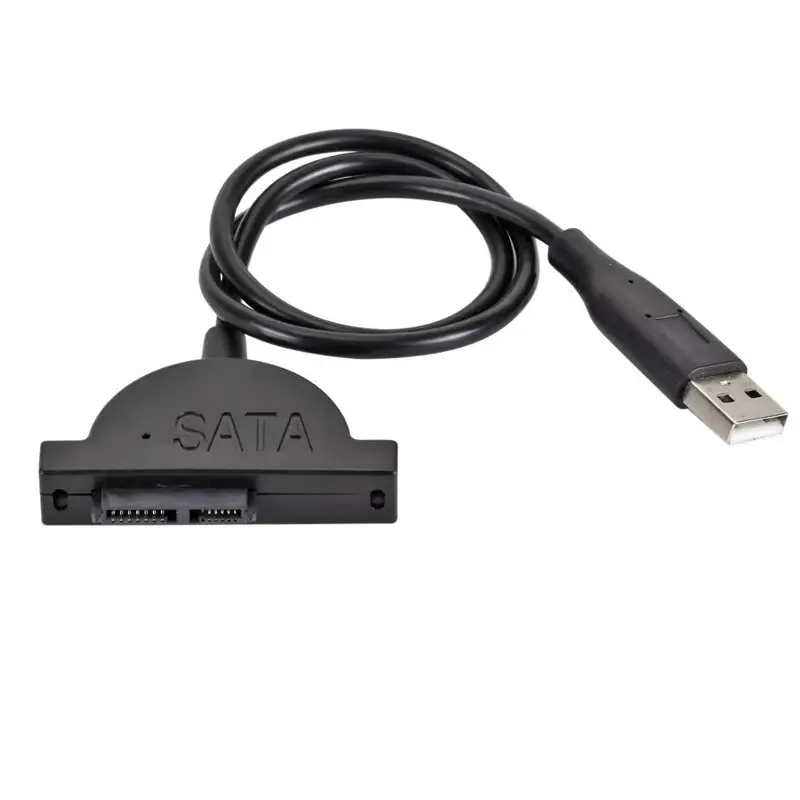 SATA Optical Drive to USB Cable 7+6 to USB High Speed - Image 3