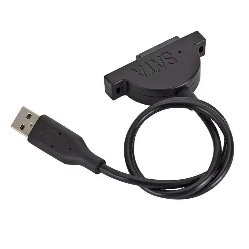 SATA Optical Drive to USB Cable 7+6 to USB High Speed - Image 5