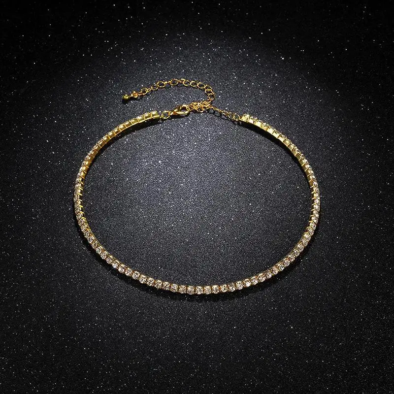 Luxury Wedding Party Necklace with Crystal Diamonds — feature 13