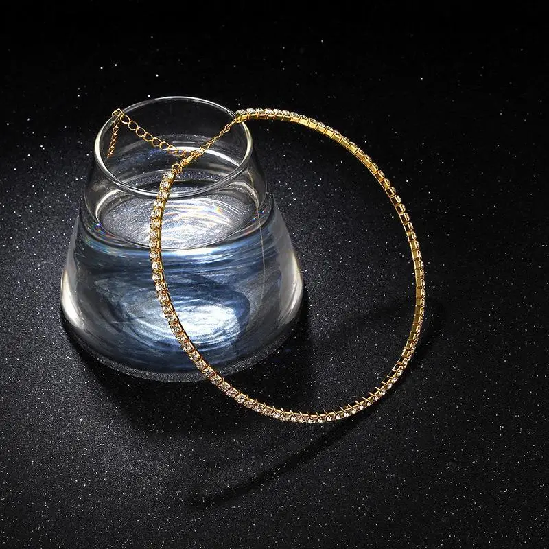 Luxury Wedding Party Necklace with Crystal Diamonds — feature 16