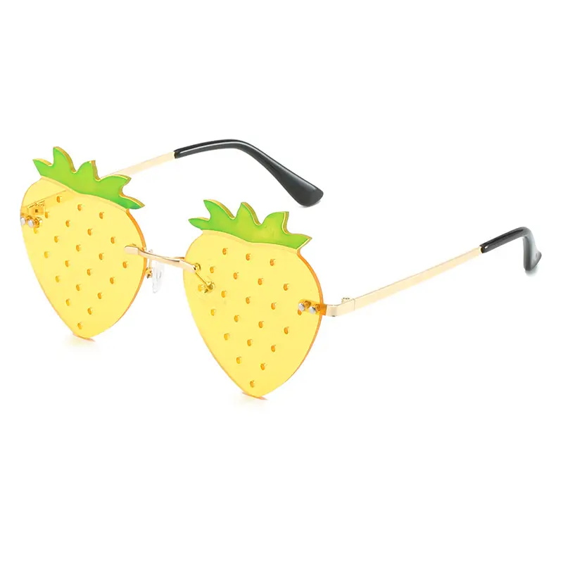 Trendy Strawberry Sunglasses for Women - Image 6