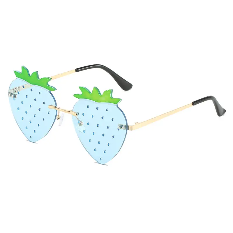Trendy Strawberry Sunglasses for Women - Image 8