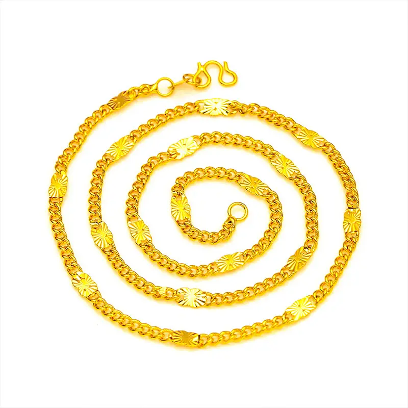 Gold Plated Clavicle Necklace for Women - Image 16