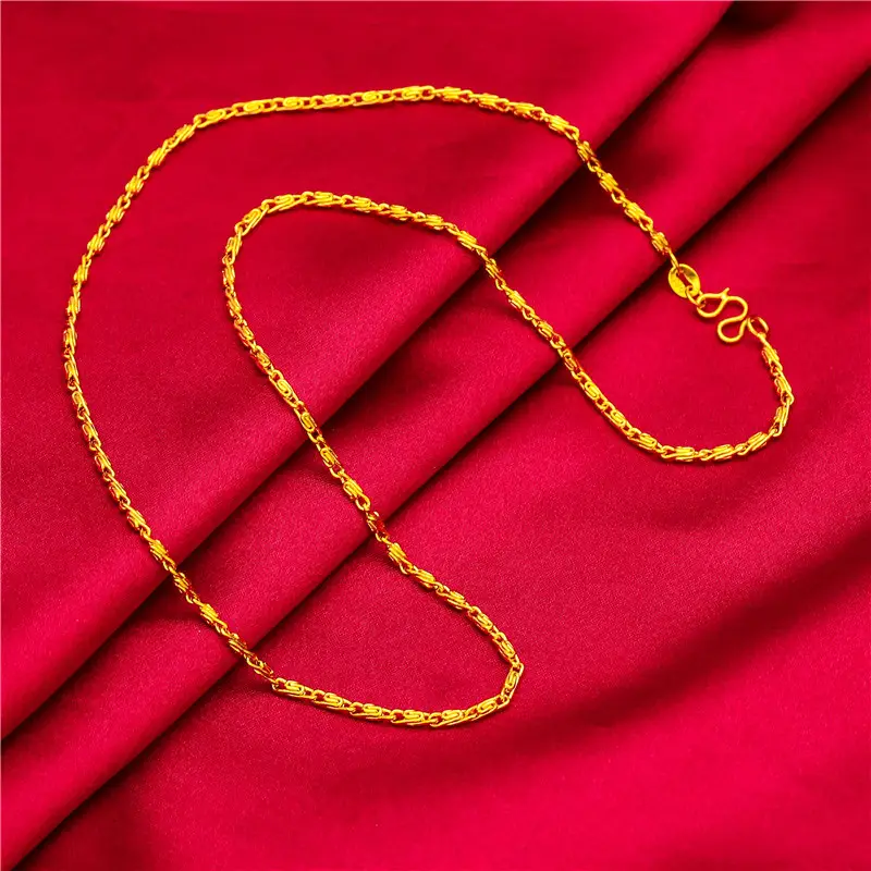 Gold Plated Clavicle Necklace for Women - Image 10
