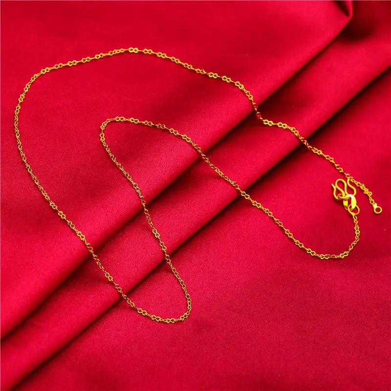 Gold Plated Clavicle Necklace for Women - Image 5
