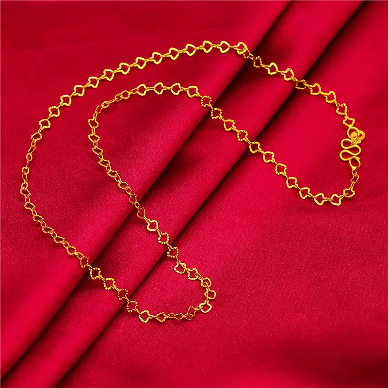Gold Plated Clavicle Necklace for Women - Image 8