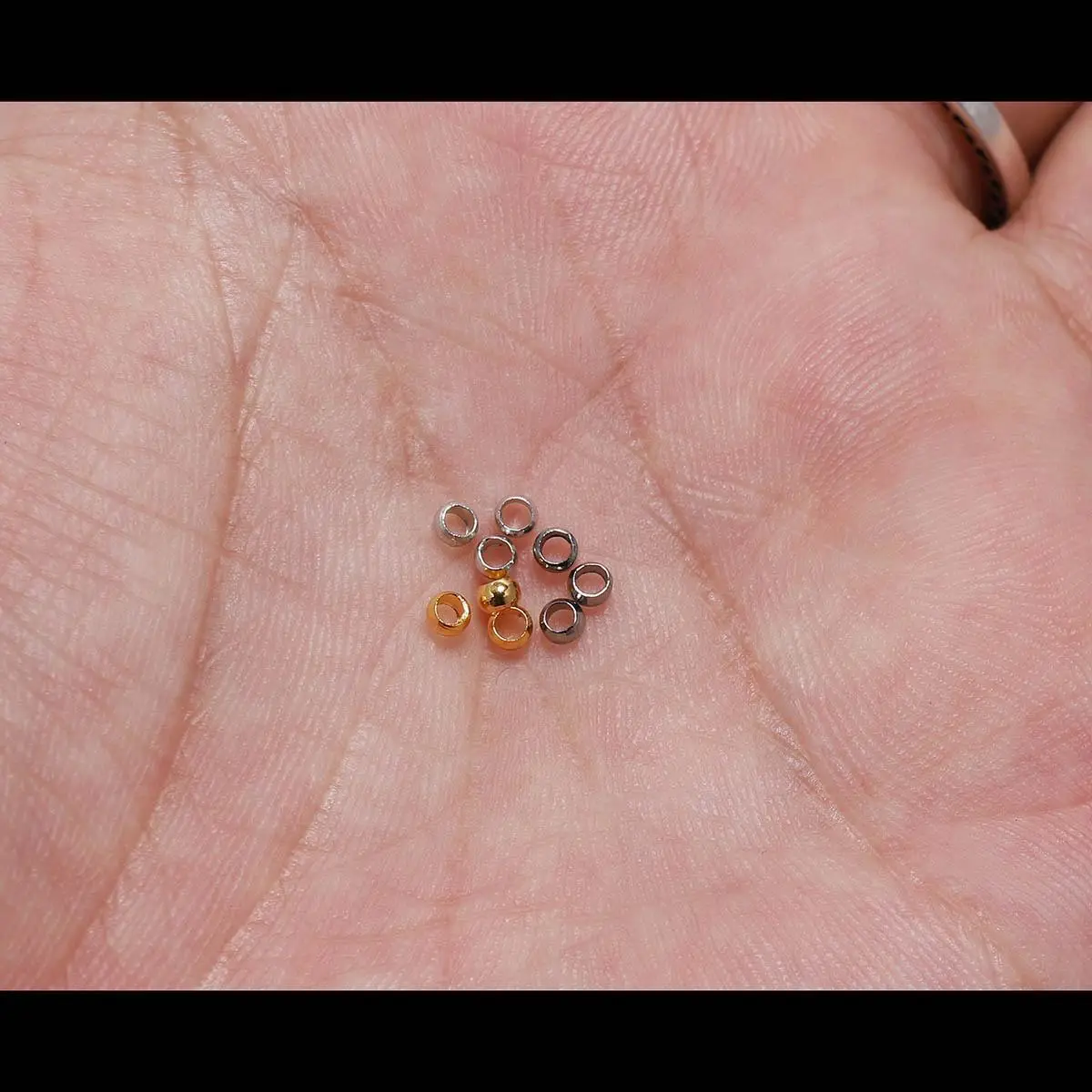 Jewelry Positioning Beads 1000 Pack Silver - Image 13