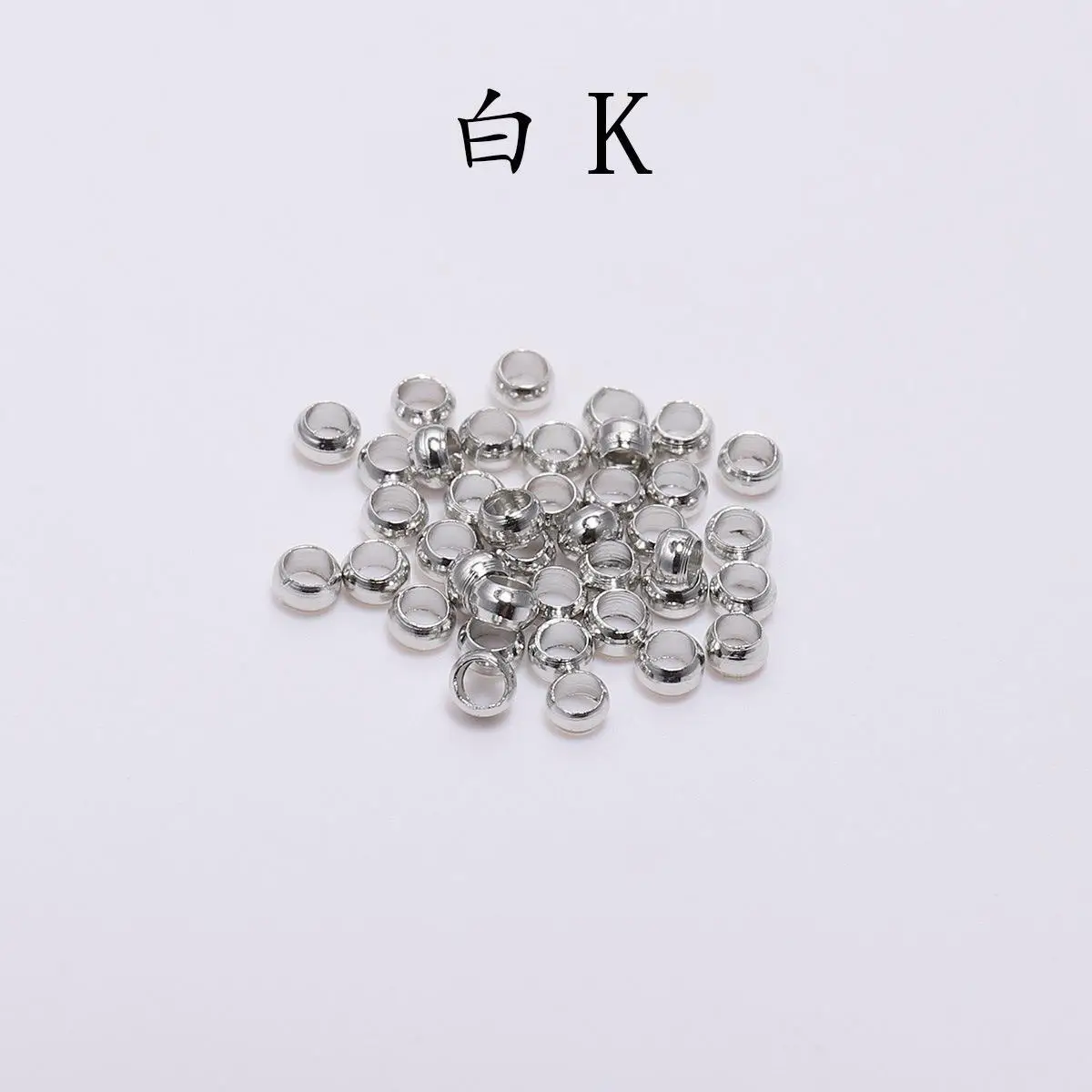 Jewelry Positioning Beads 1000 Pack Silver - Image 4