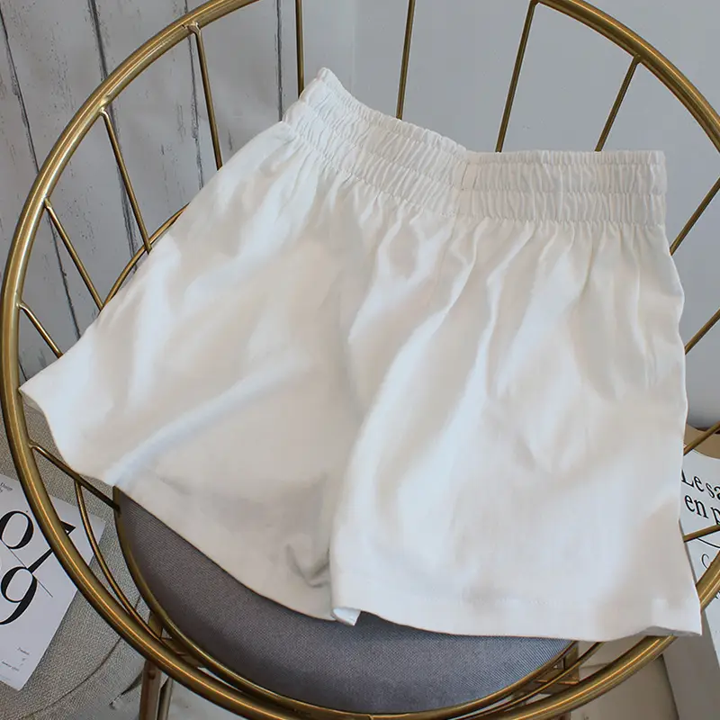 Women's 2025 Slimming Sports Shorts White — feature 12