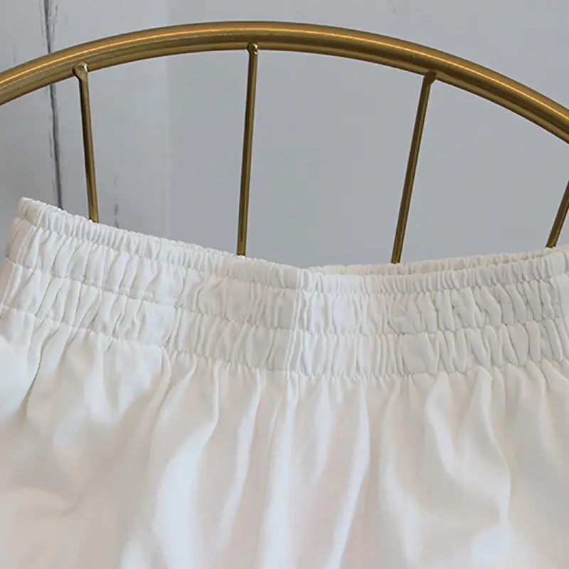 Women's 2025 Slimming Sports Shorts White — feature 7