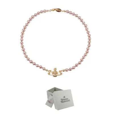 Saturn Pearl Necklace Clavicle Chain NANA Punk - Image 8