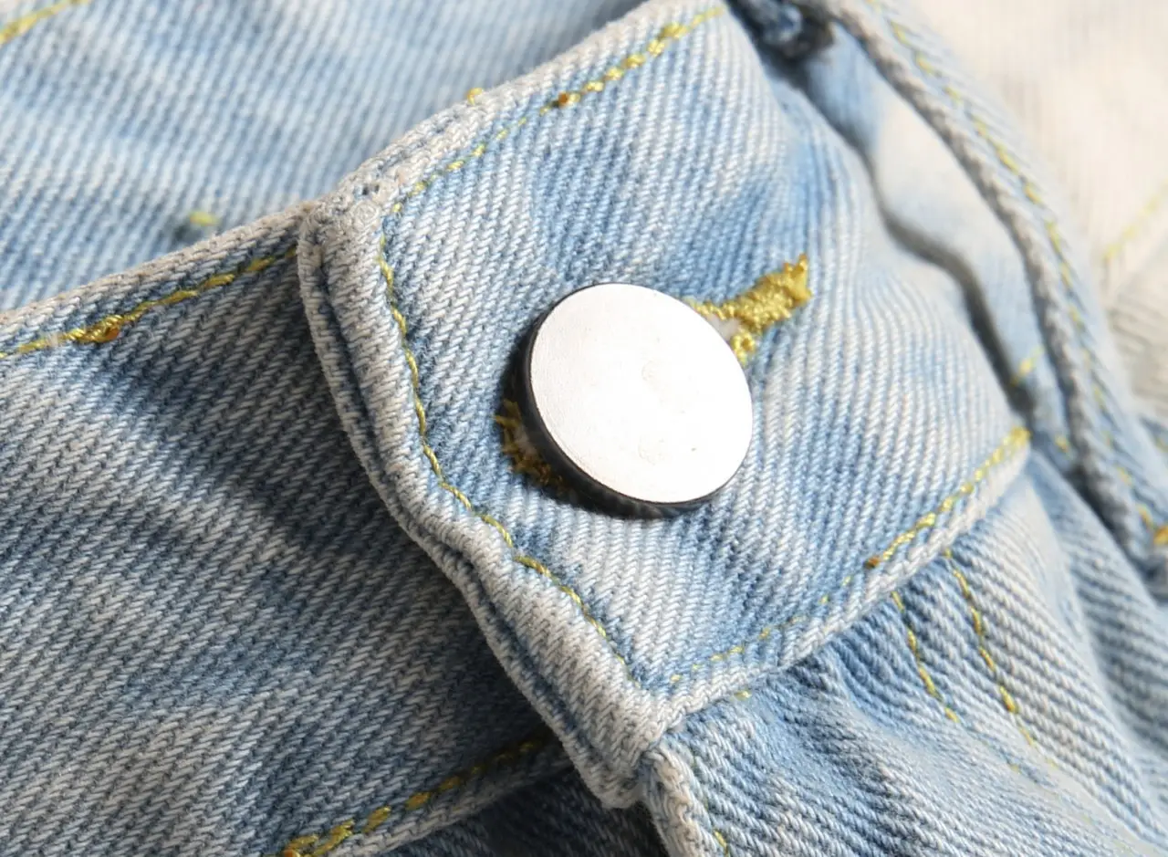 European American Boys Light Blue Ripped Straight Jeans — feature 3