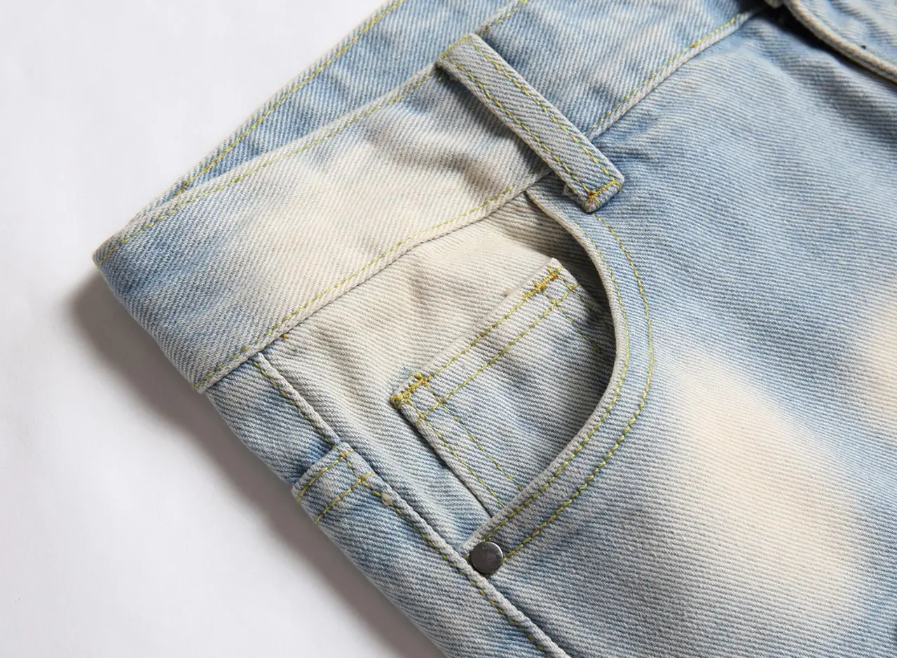 European American Boys Light Blue Ripped Straight Jeans — feature 6