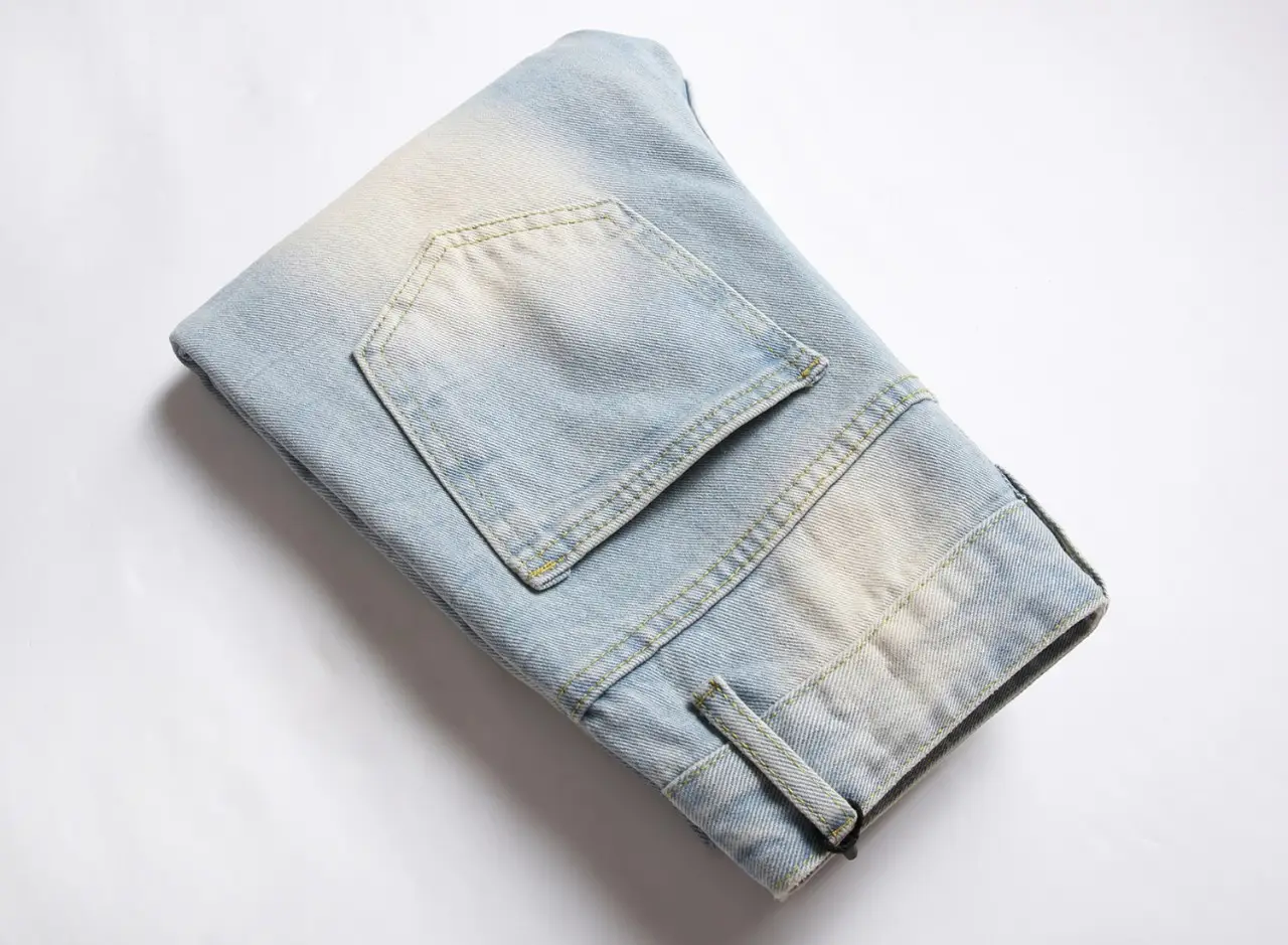 European American Boys Light Blue Ripped Straight Jeans — feature 9
