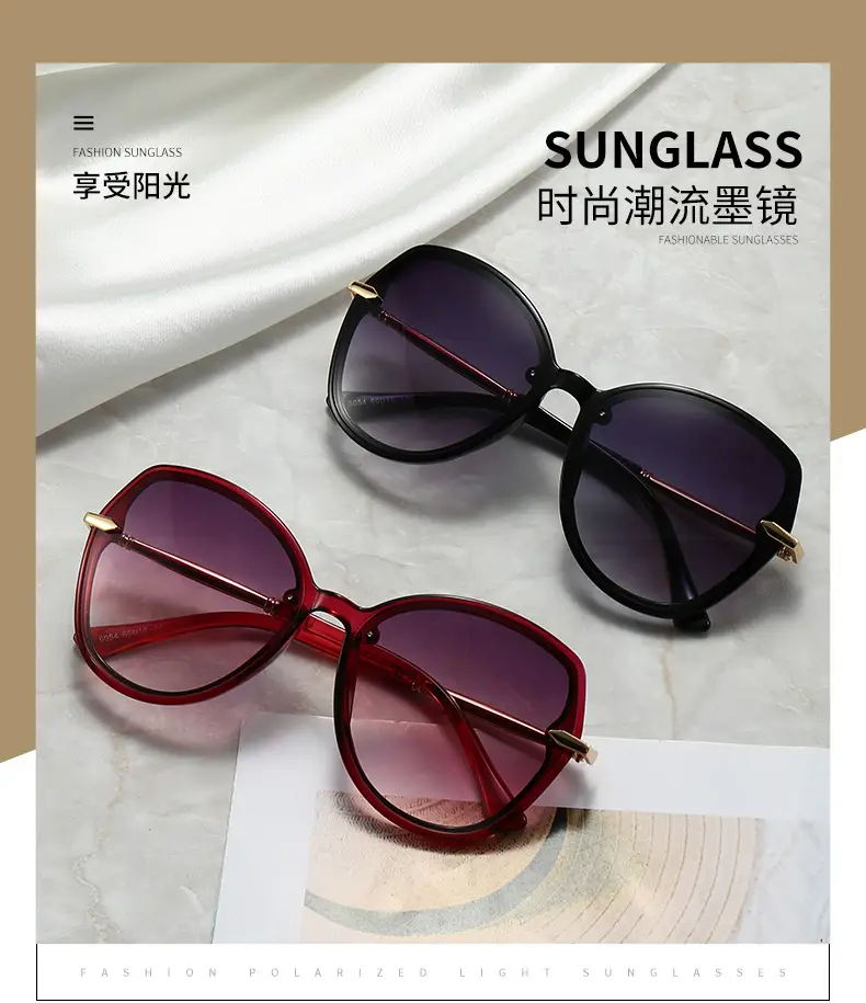 High-End Metal Sunglasses for Women European American Cross Border — feature 3