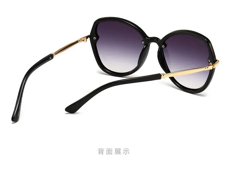 High-End Metal Sunglasses for Women European American Cross Border — feature 9