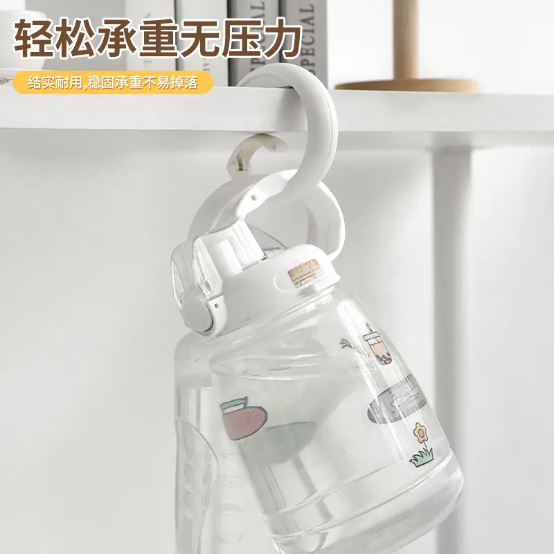 Maroon Adjustable Handheld Bag Hook for Students Office Mobile - Image 8