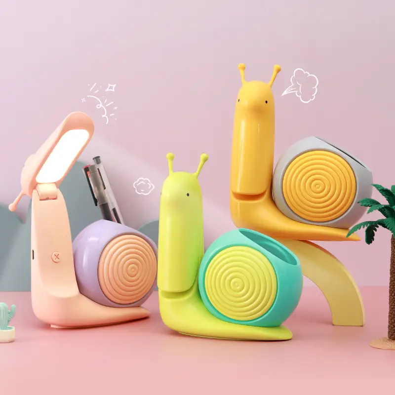Rechargeable Cute Desk Lamp Set for Students & Gifting