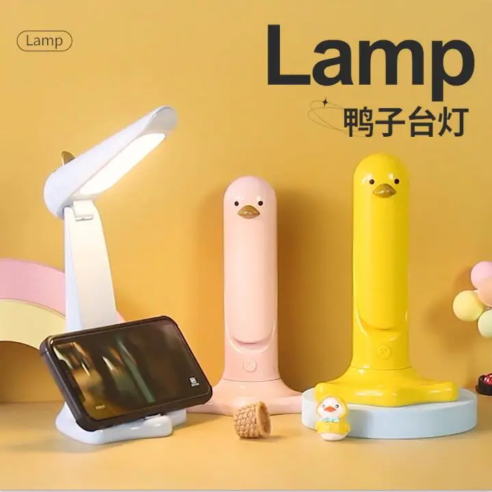 Rechargeable Cute Desk Lamp Set for Students & Gifting
