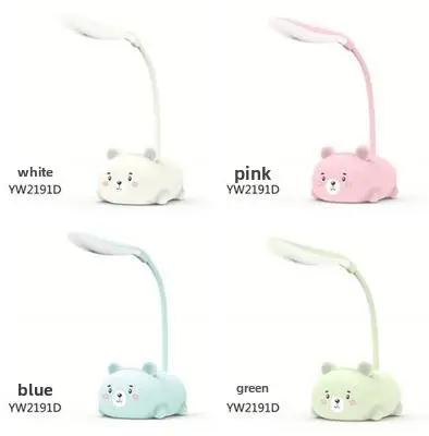Rechargeable Cute Desk Lamp Set for Students & Gifting
