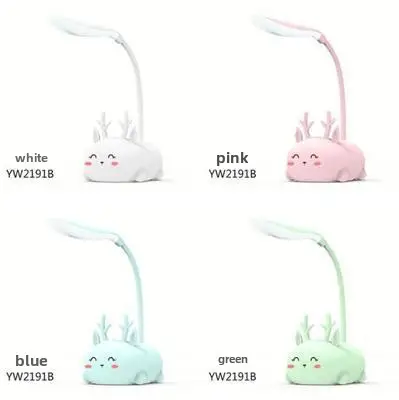 Rechargeable Cute Desk Lamp Set for Students & Gifting