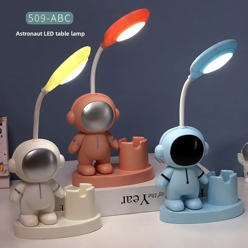 Rechargeable Cute Desk Lamp Set for Students & Gifting
