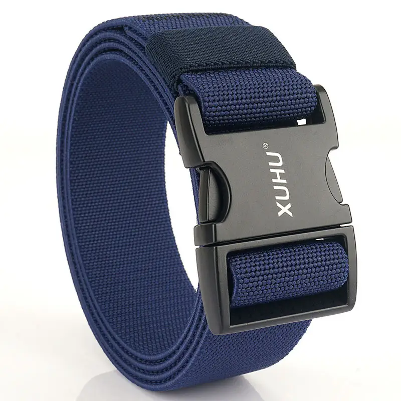 Men's Tan Tactical Aluminum Buckle Belt Quick Release - Image 4
