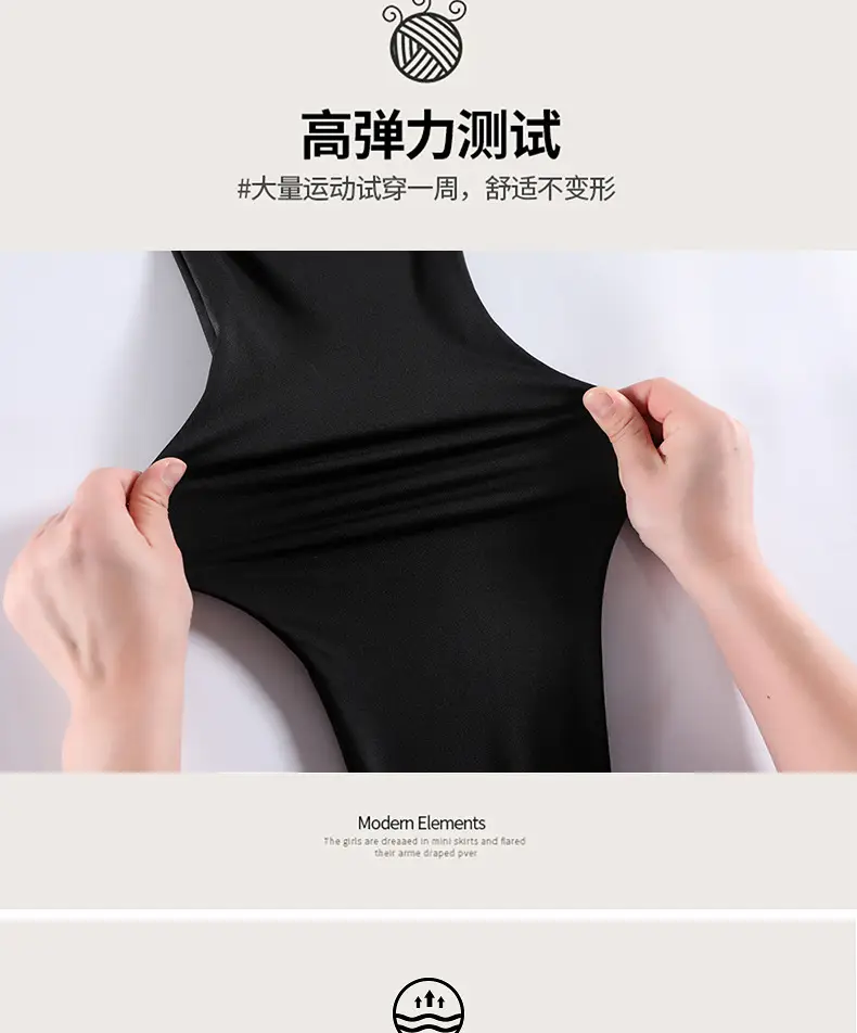 Women's 2025 Navy Slim Fit Shark Pants Butt Lifting — feature 21