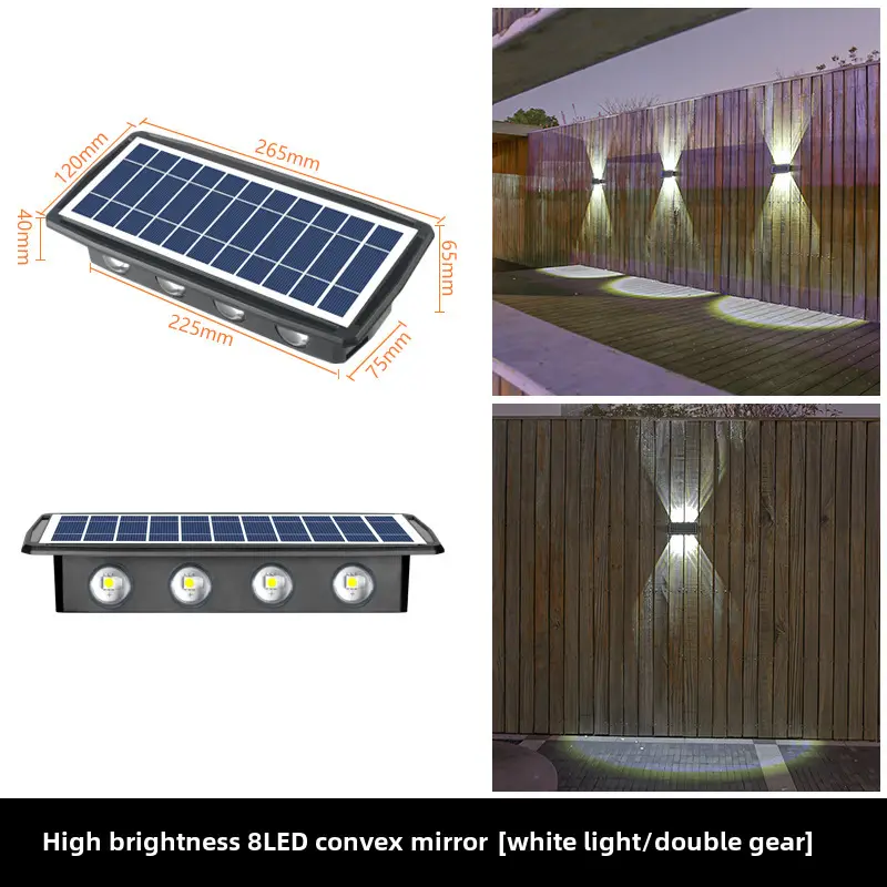 Solar Wall Lights Outdoor Waterproof High Brightness - Image 10