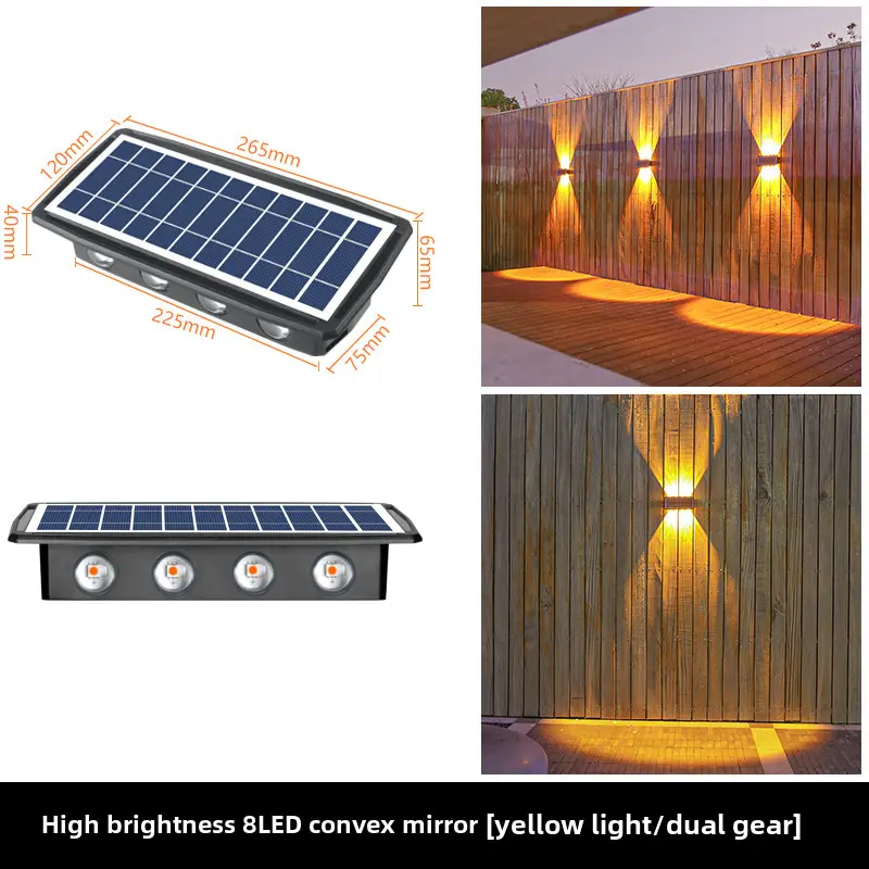Solar Wall Lights Outdoor Waterproof High Brightness - Image 12