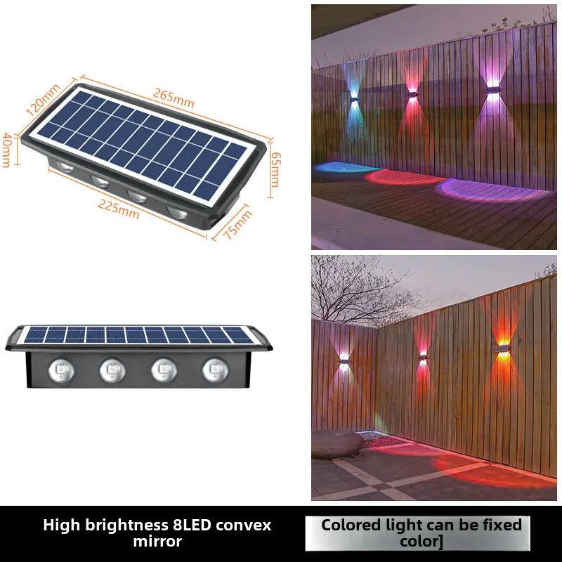 Solar Wall Lights Outdoor Waterproof High Brightness - Image 13