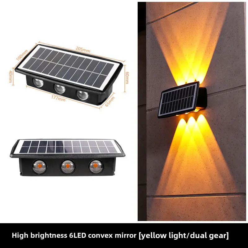 Solar Wall Lights Outdoor Waterproof High Brightness - Image 7