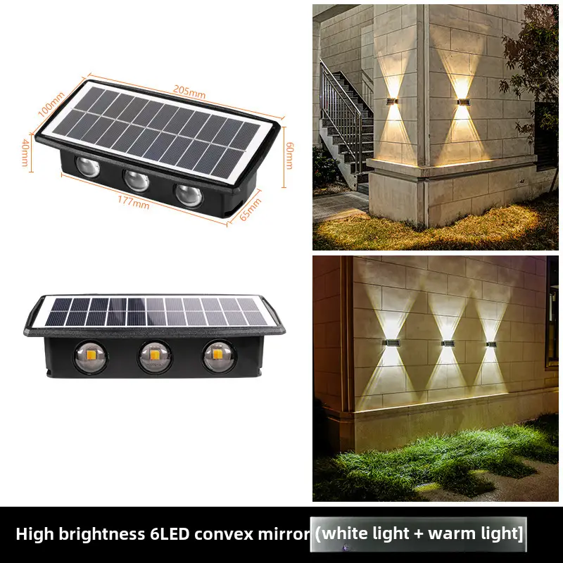 Solar Wall Lights Outdoor Waterproof High Brightness - Image 9