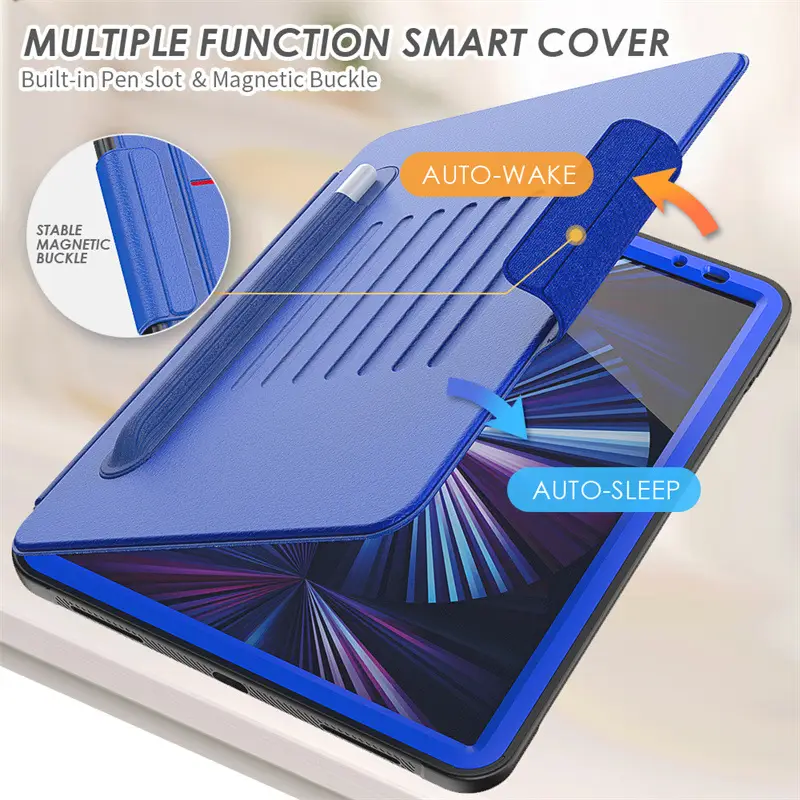 2024 iPad Air 6 Pro 11" Flip Cover Protective Case — feature 12