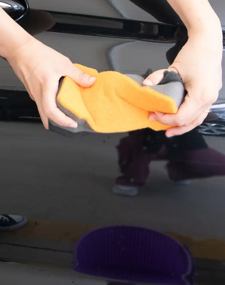 Extra Large Double-Sided Car Wash Sponge I-Shaped Wave — feature 12