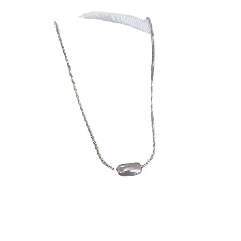 Real Gold Necklace for Women with Acacia Bean Clasp - Image 6
