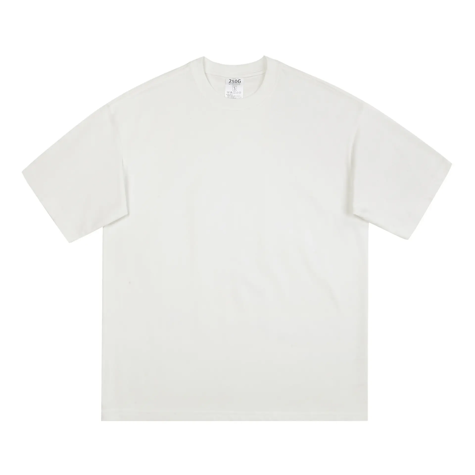 Men Blue Cotton T-Shirt Short Sleeve Loose Fit