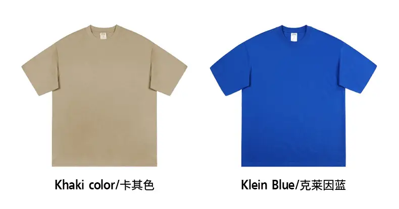 Men Blue Cotton T-Shirt Short Sleeve Loose Fit — feature 59