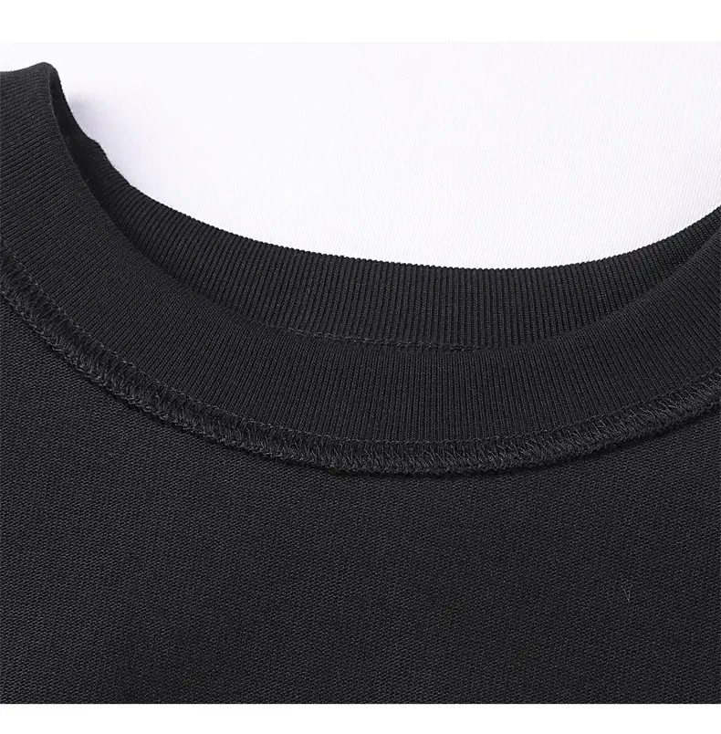 Men Blue Cotton T-Shirt Short Sleeve Loose Fit — feature 64