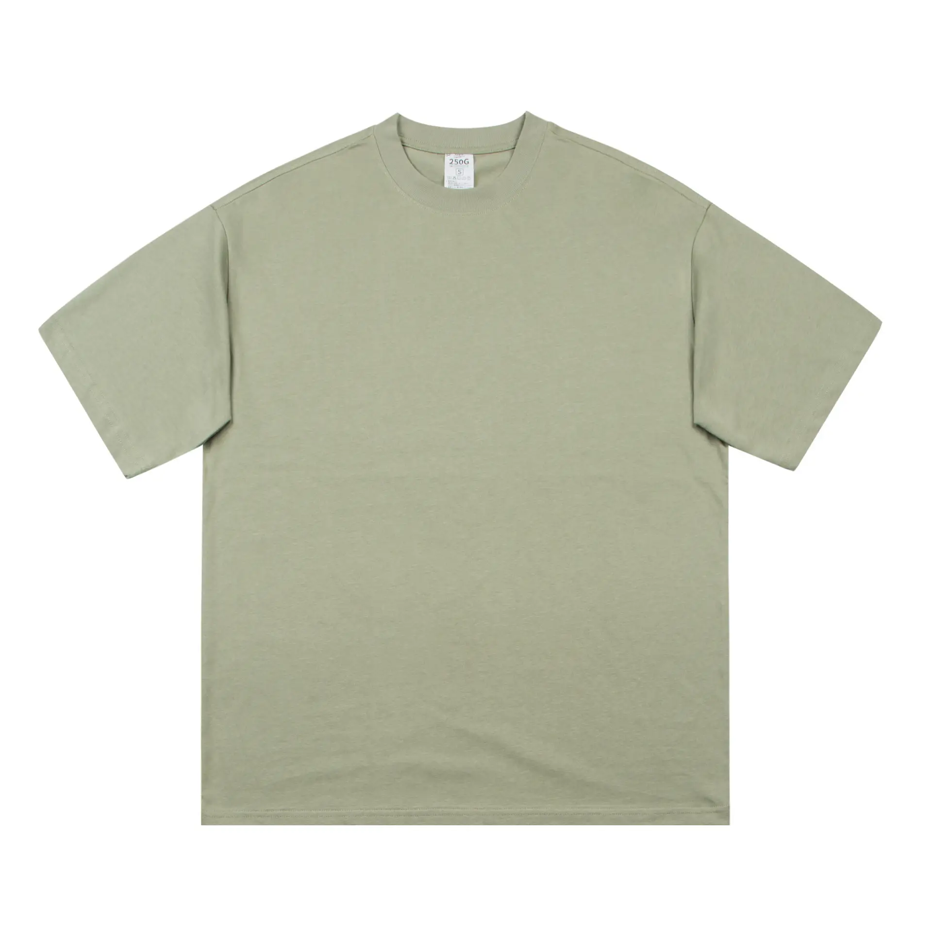 Men Blue Cotton T-Shirt Short Sleeve Loose Fit