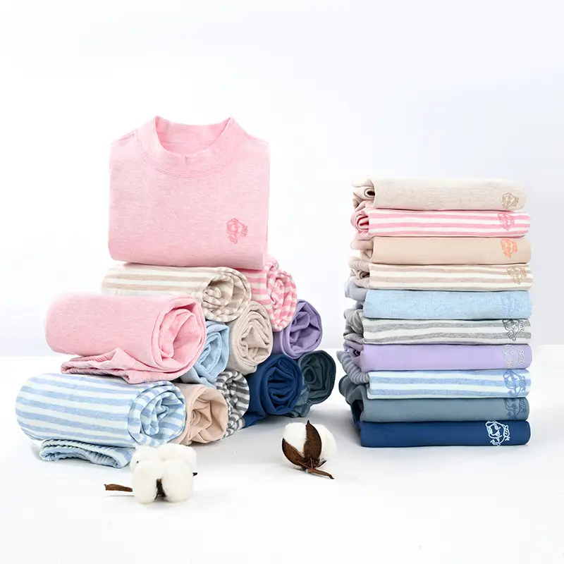 Autumn Winter Boys Girls Gray Sweatpants Set - Image 14