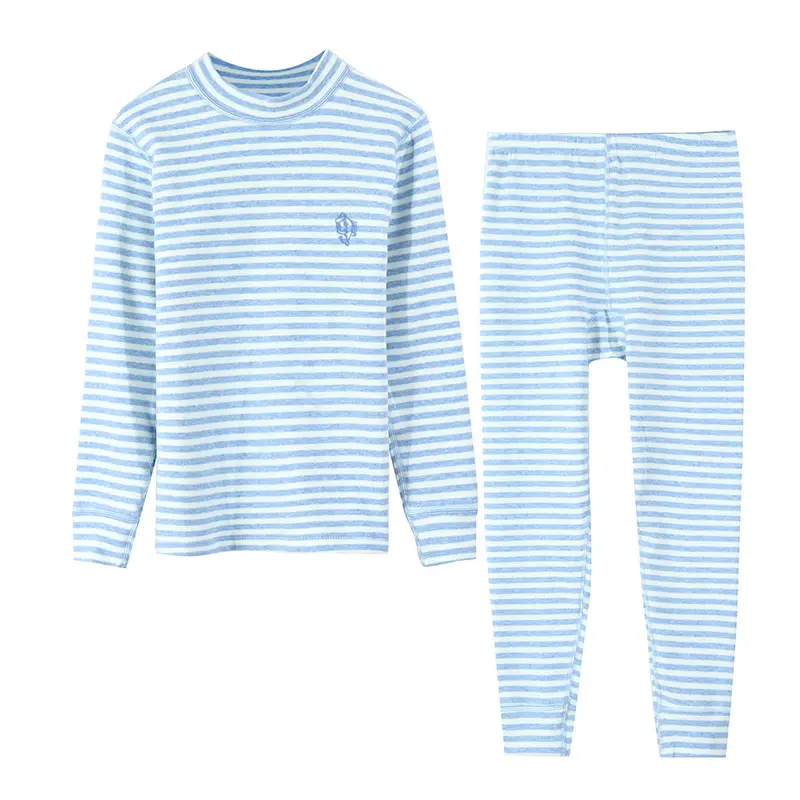 Autumn Winter Boys Girls Gray Sweatpants Set - Image 7