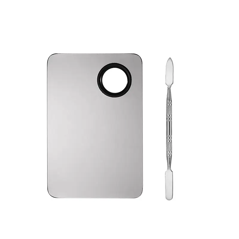Stainless Steel Makeup Palette Portable with Tuning Stick - Image 7