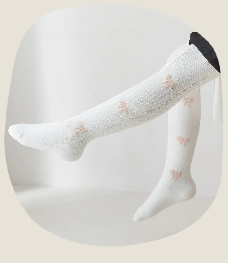 2025 New Summer Socks Baby Kids Lace Cotton Leggings — feature 13
