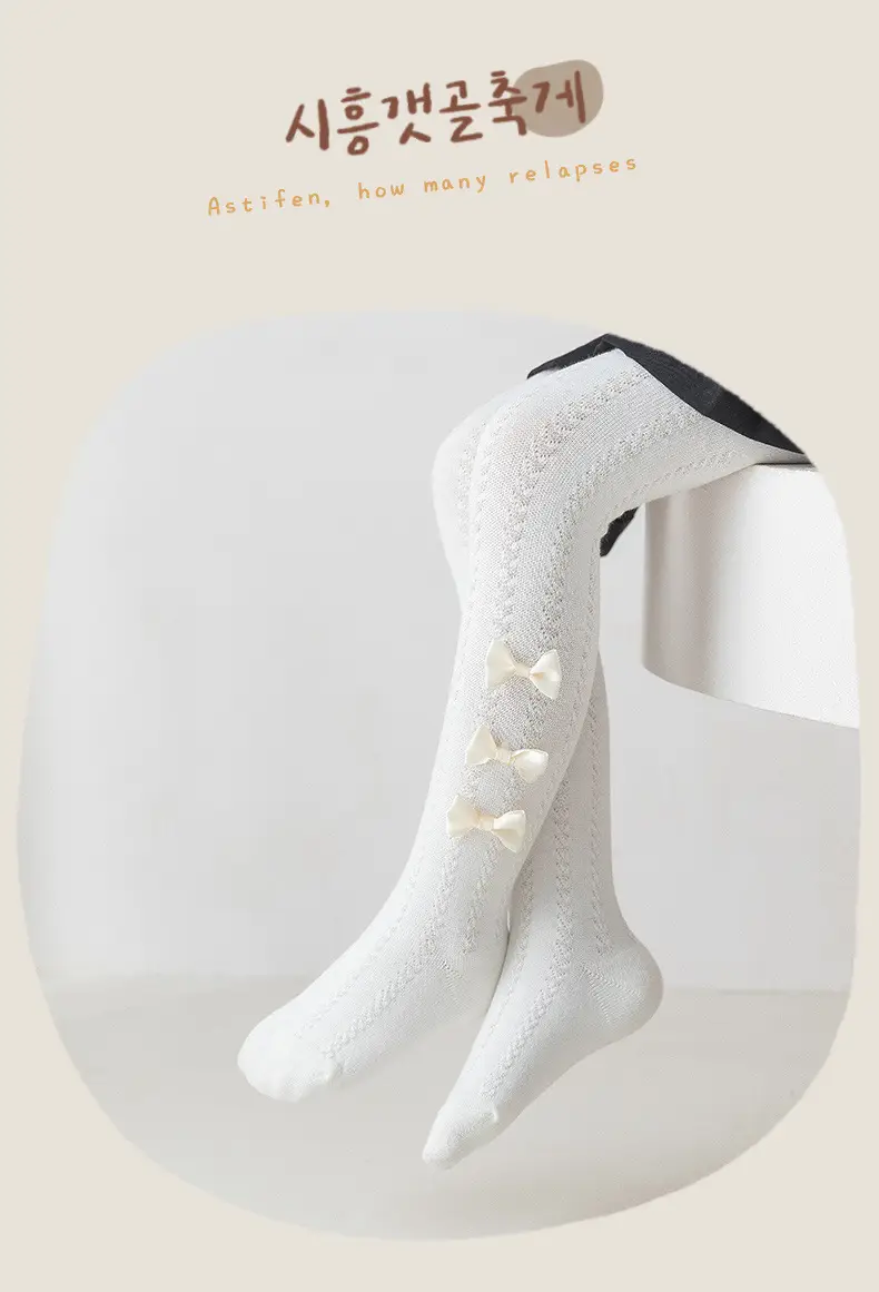 2025 New Summer Socks Baby Kids Lace Cotton Leggings — feature 16