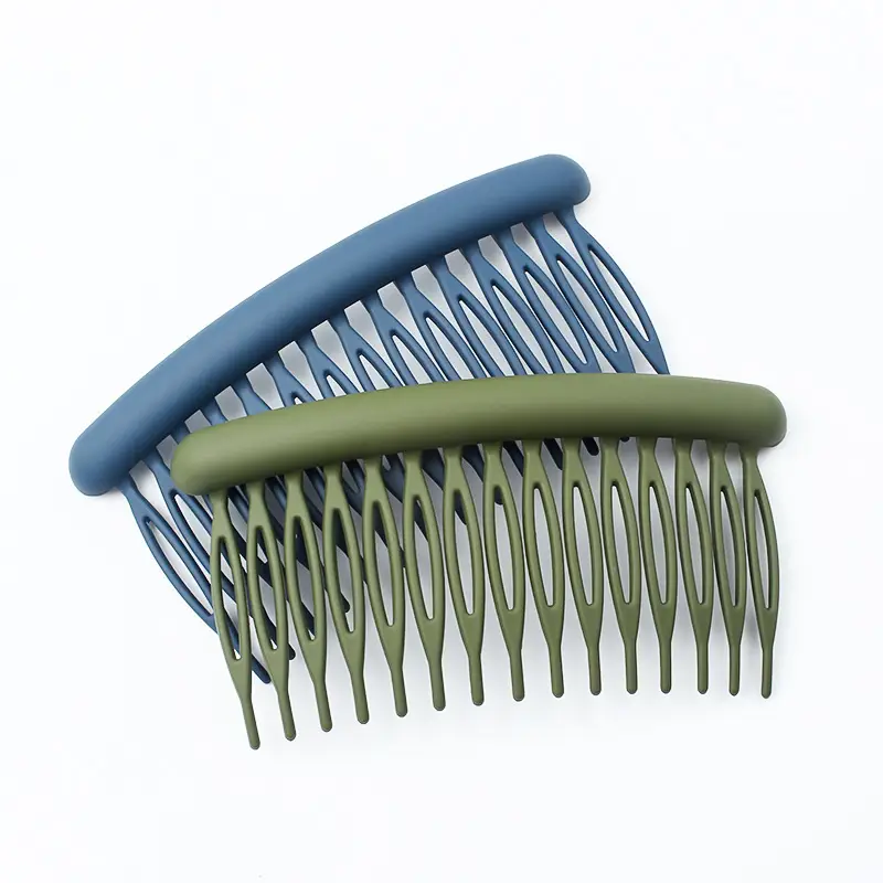 New All-Match Fresh Round 15-Tooth Hair Comb Non-Slip Bangs - Image 18
