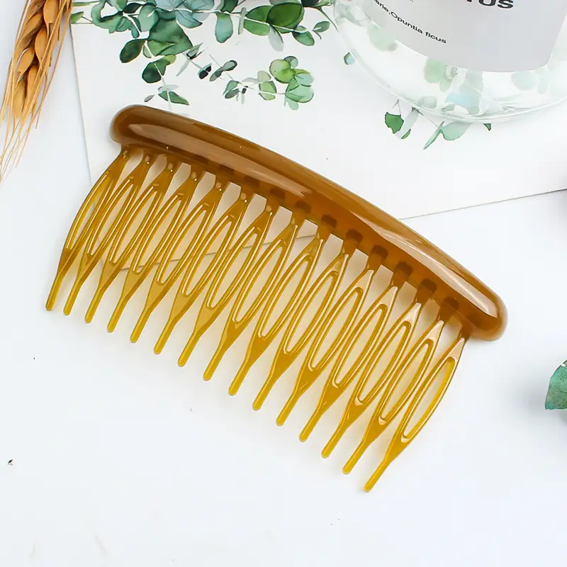 New All-Match Fresh Round 15-Tooth Hair Comb Non-Slip Bangs - Image 10