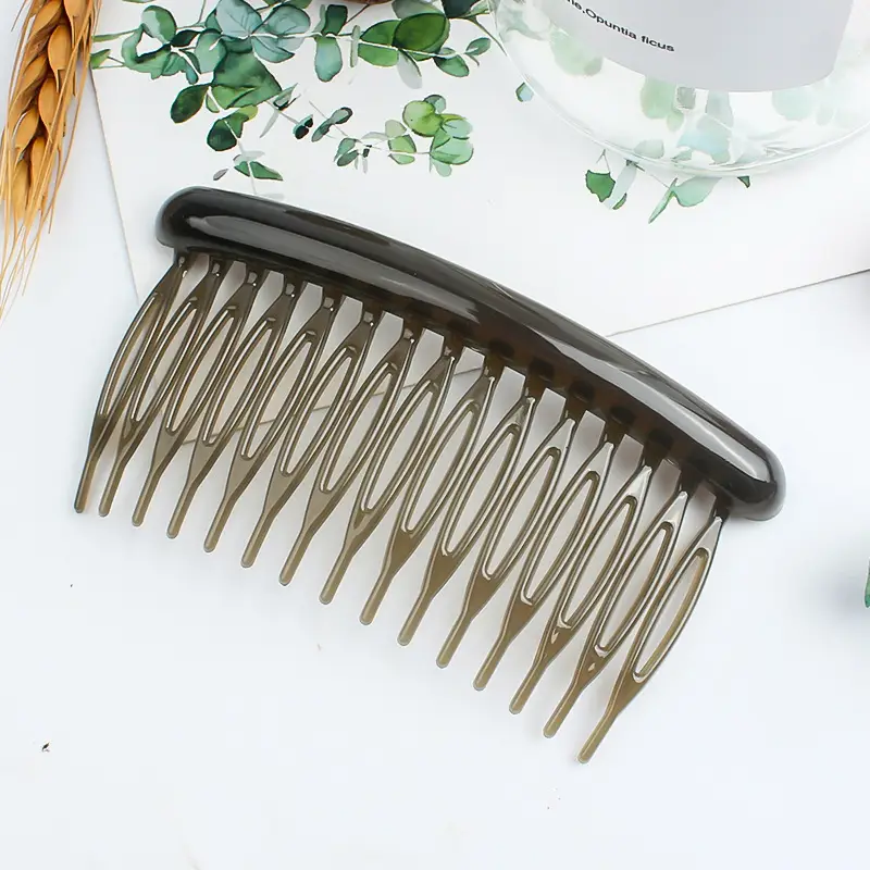 New All-Match Fresh Round 15-Tooth Hair Comb Non-Slip Bangs - Image 11